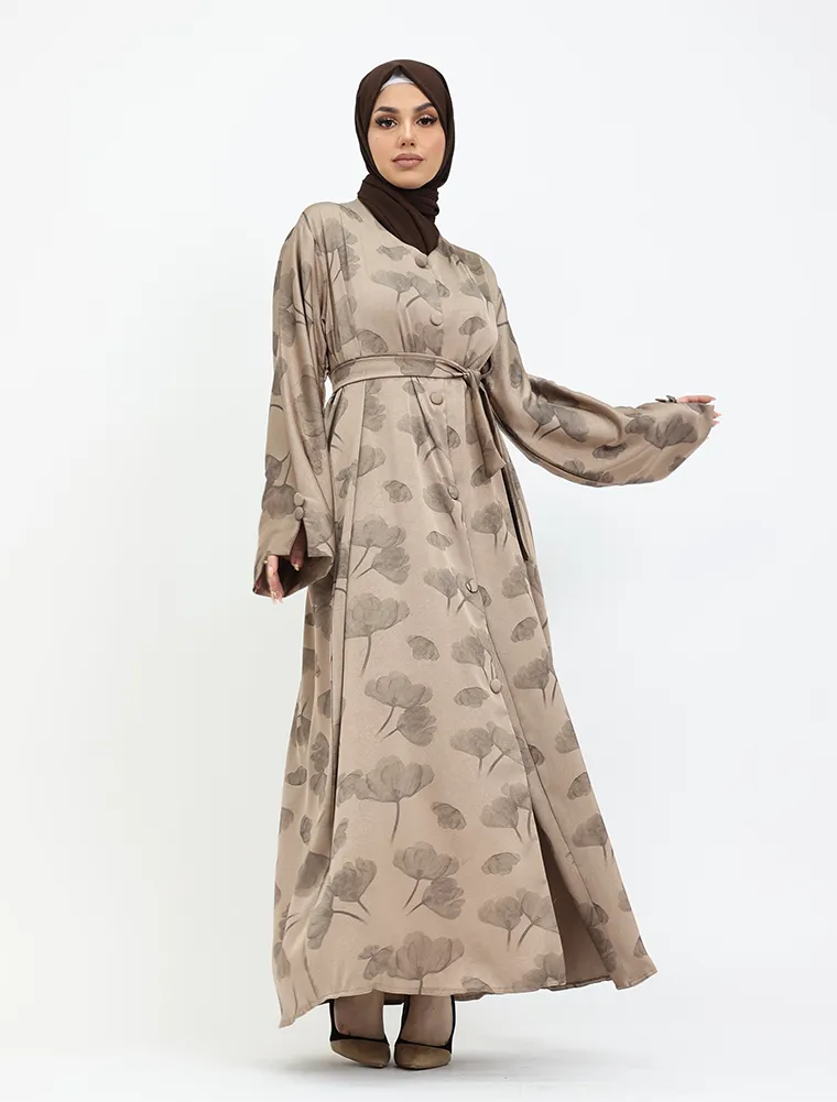 Mocha Rasha Abaya